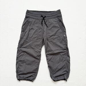 Lululemon Dance Studio Crop Pant Gray 19", Size 6